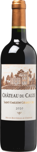 2020 Saint Emilion Grand Cru von Ch&acirc;teau DU CAUZE - Rotwein