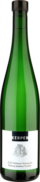 2023 Riesling Sp&auml;tlese trocken Wehlener Sonnenuhr von Weingut Kerpen - Wei&szlig;wein