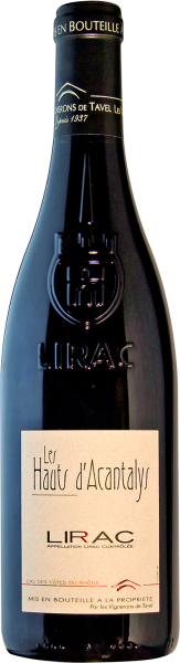 2022 LIRAC Les Hauts dAcantalys von Vignerons de Tavel Rotwein