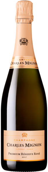 Champagne PREMIUM RESERVE ROS&Eacute; Brut von Charles Mignon