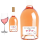 2023 Les 3 Petits Cochons Roses - von Aydie Laplace - Rosewein