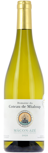 2022 Macon Az&eacute; Chardonnay Domaine du Coteau de Mialoup - Wei&szlig;wein