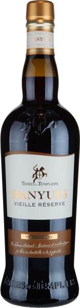 Banyuls Traditionel Vieille Reserve lieblich von Terres des Templiers - Rotwein