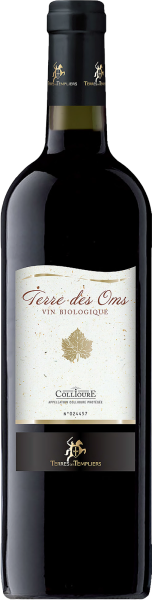 2018 Bio Collioure Terres des Oms vonTerres des Templiers - Rotwein