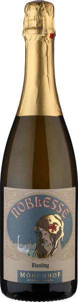 2018 Noblesse Sekt Riesling brut von M&ouml;nchhof Weinhaus Robert Eymael