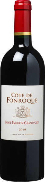 2018 Bio Saint-Emilion Grand Cru von C&ocirc;tes de Fonroque - Rotwein