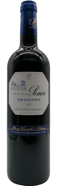 2017 Bordeaux Sup&eacute;rieur Les Cailloux von Ch&acirc;teau Penin - Rotwein