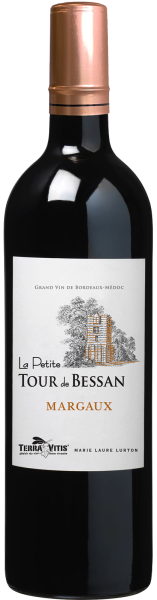 2019 Margaux Ch&acirc;teau  la Petit Tour de Bessan Rotwein