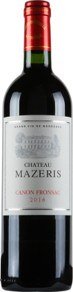 2016 Canon-Fronsac Ch&acirc;teau Mazeris Rotwein