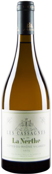 2015 C&ocirc;tes du Rh&ocirc;ne  blanc les Cassagnes von la Nerthe - Wei&szlig;wein