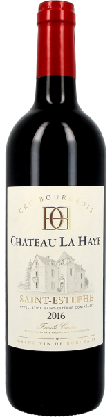 2016 Saint-Est&egrave;phe Cru Bourgeois Sup&eacute;rieur Ch&acirc;teau La Haye - Rotwein