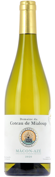 2020 Macon Az&eacute; Chardonnay Domaine du Coteau de Mialoup - Wei&szlig;wein