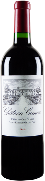 2018 Saint-Emilion 1er Grand Cru Class&eacute; Ch&acirc;teau Canon - Rotwein