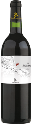 2018 Collioure Maps Terres des Templiers Rotwein