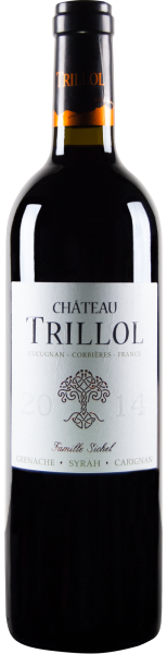 2014 Corbi&egrave;res trocken von Ch&acirc;teau Trillol - Rotwein