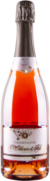 Champagne Ros&eacute; Saignee Veuve Olivier &amp; Fils Perle de Saignee Brut