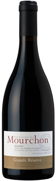 2014 Seguret C&ocirc;tes du Rh&ocirc;ne Villages GRANDE R&Egrave;SERVE von Domaine de Mourchon  - Rotwein