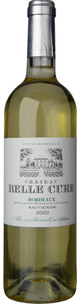 2022 BIO Bordeaux Sauvignon blanc sec Ch&acirc;teau Belle Cure - Wei&szlig;wein