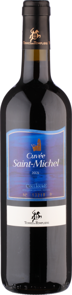 2021 Collioure Cuv&eacute;e Saint-Michel von Terres des Templiers - Rotwein