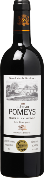 2018 Moulis Ch&acirc;teau Pomeys Cru Bourgeois Rotwein