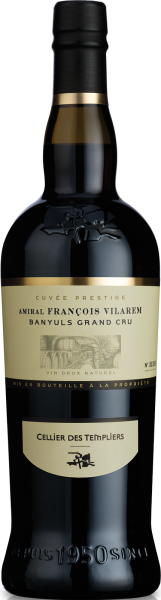 2008 Banyuls Grand Cru Cuv&eacute;e Amiral Vilarem von Terres des Templiers - Rotwein